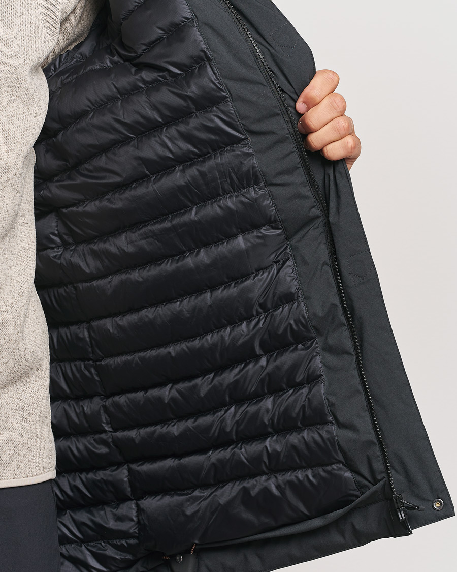 Homme | Manteaux Et Vestes | Klättermusen | Aud Waterproof Down Jacket Pitch Black
