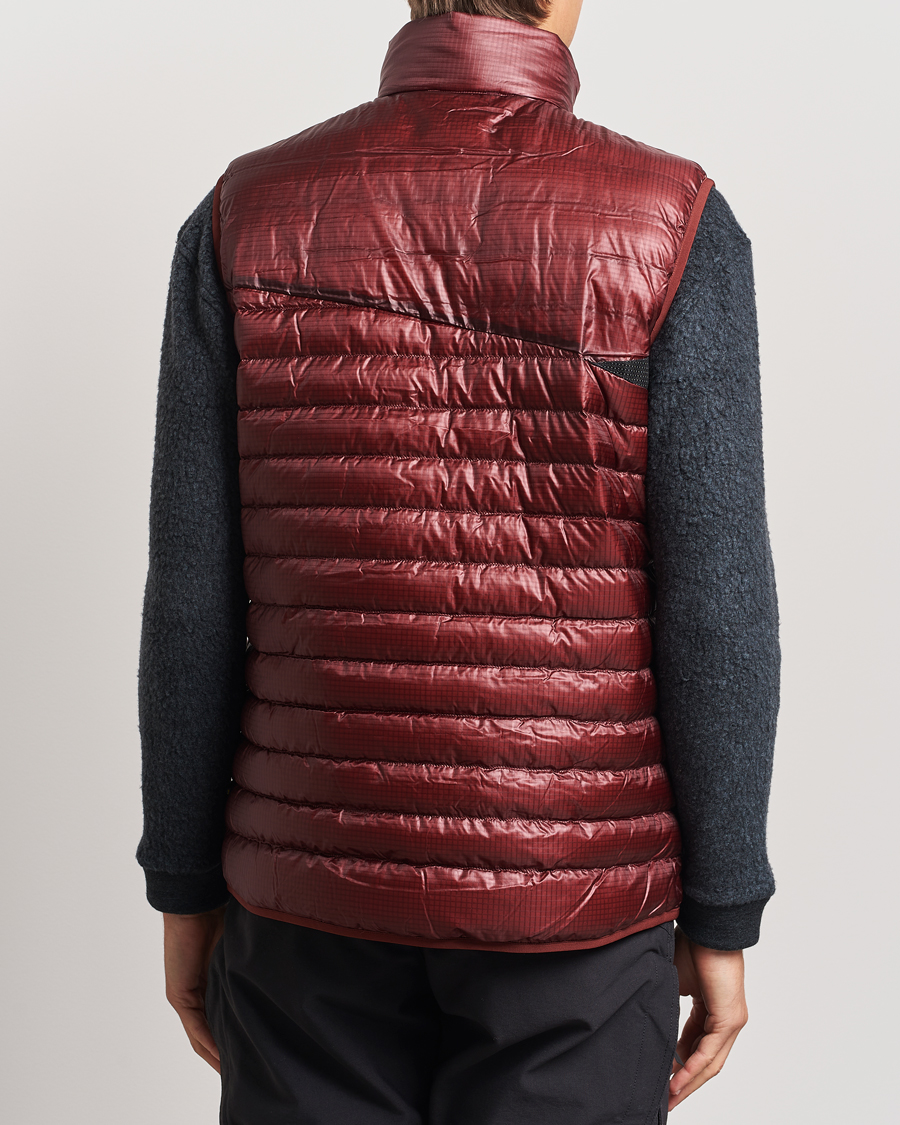 Homme | Manteaux Et Vestes | Klättermusen | Lopt Lightweight Down Vest Madder Red