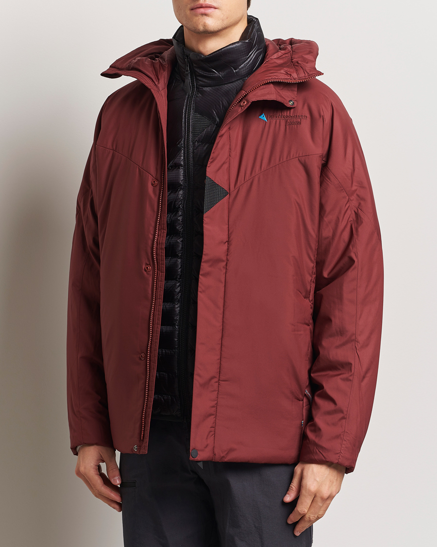 Homme | Manteaux Et Vestes | Klättermusen | Lödyn Insulated Jacket Madder Red