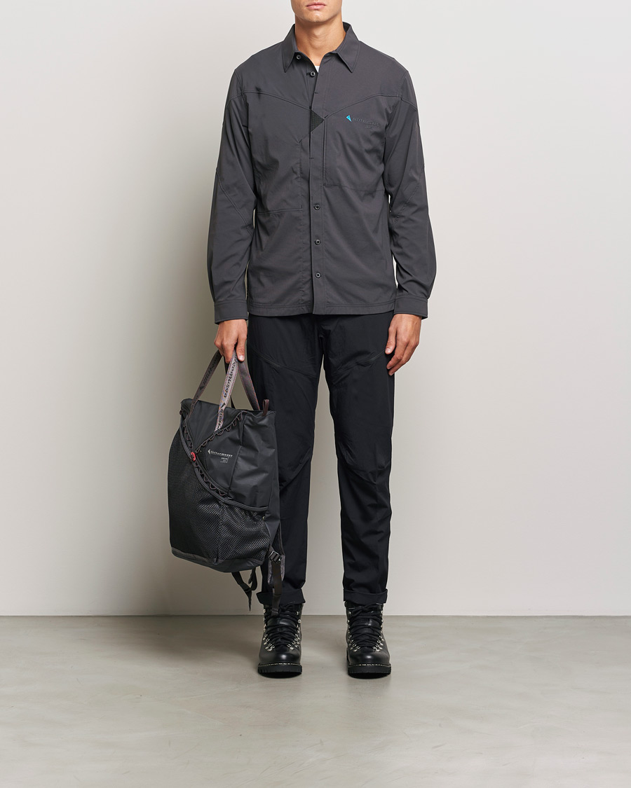 Homme | Chemises | Klättermusen | Garm Technical Outdoor Shirt Raven