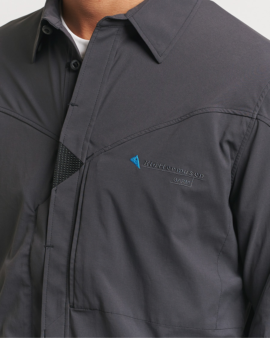 Homme | Chemises | Klättermusen | Garm Technical Outdoor Shirt Raven