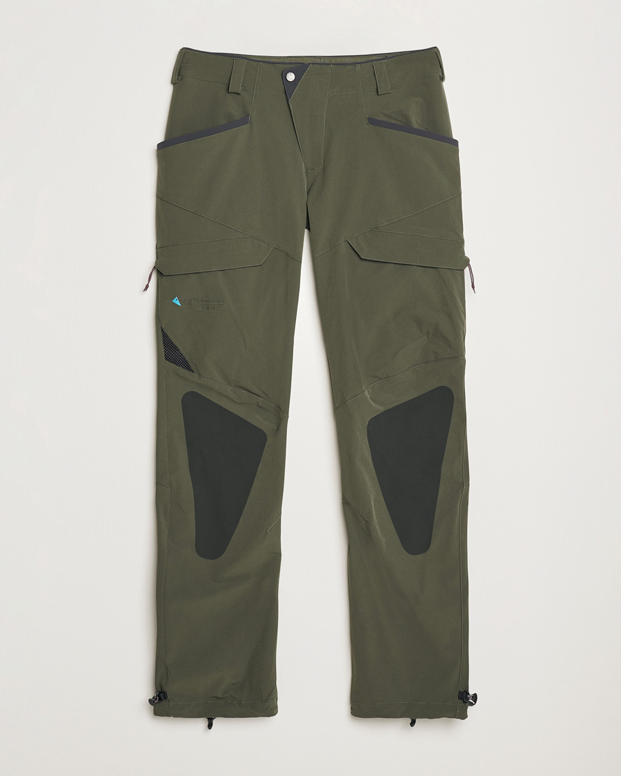 Homme | Pantalons | Klättermusen | Misty 2.0 Softshell Pants Dark Dusty Green