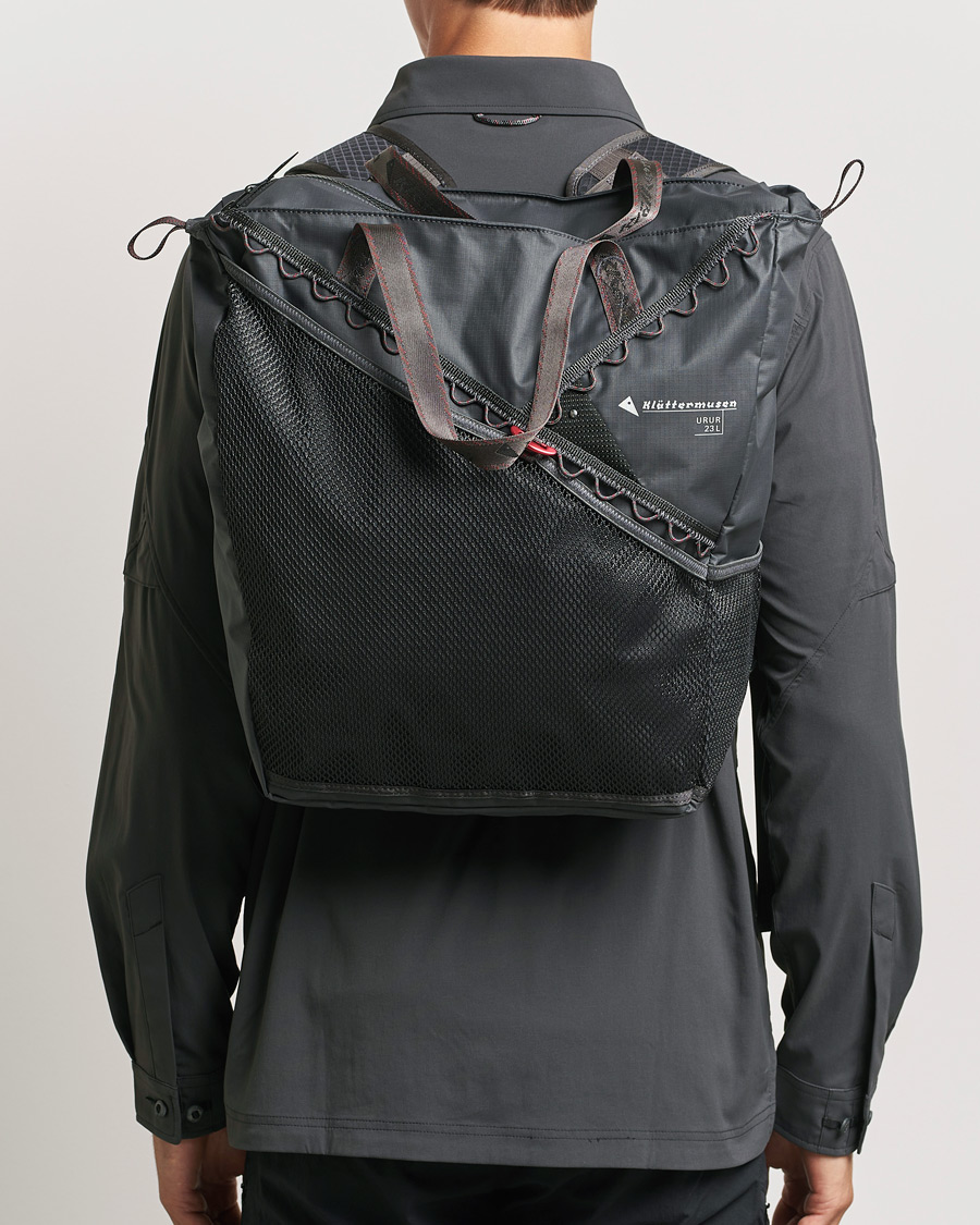 Homme | Klättermusen Urur 23L Tote/Backpack Raven | Klättermusen | Urur 23L Tote/Backpack Raven