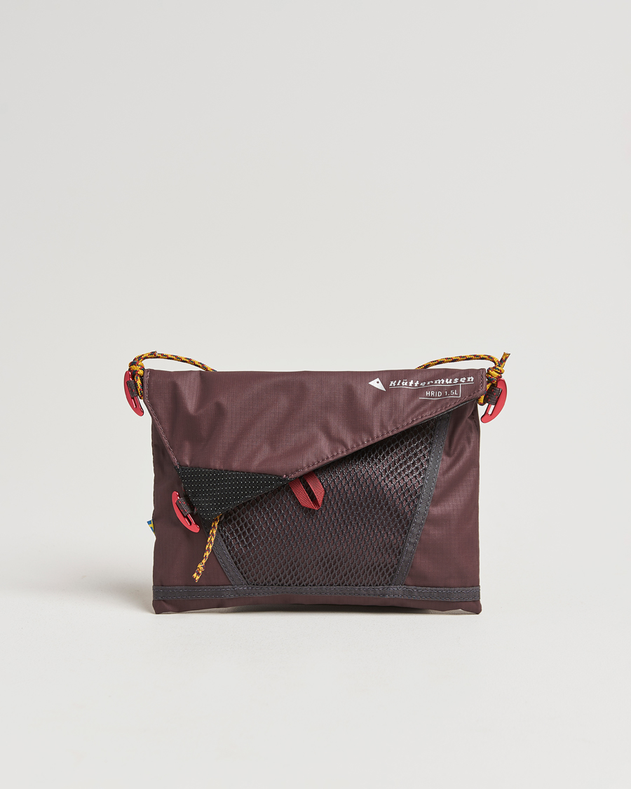 Homme | Klättermusen Hrid 1,5L Accessory Bag Amaranth Red | Klättermusen | Hrid 1,5L Accessory Bag Amaranth Red