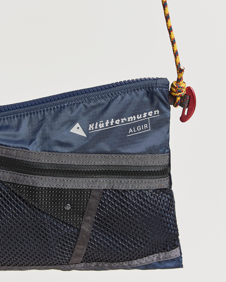 Homme | Klättermusen Algir Accessory Bag Medium Indigo Blue | Klättermusen | Algir Accessory Bag Medium Indigo Blue