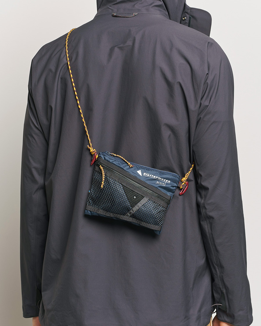 Homme | Klättermusen Algir Accessory Bag Small Indigo Blue | Klättermusen | Algir Accessory Bag Small Indigo Blue