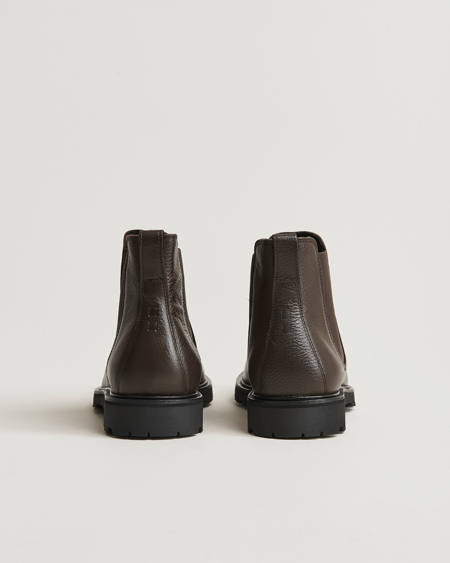 Homme | UBR Thunder Chelsea Leather Boot Dark Brown | UBR | Thunder Chelsea Leather Boot Dark Brown