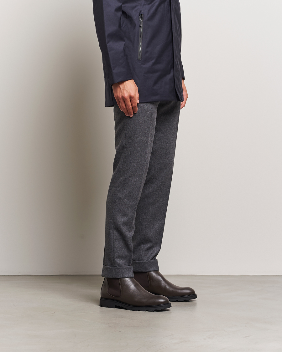 Homme | UBR Thunder Chelsea Leather Boot Dark Brown | UBR | Thunder Chelsea Leather Boot Dark Brown