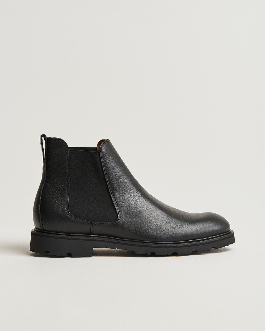 Homme | UBR Thunder Chelsea Leather Boot Black | UBR | Thunder Chelsea Leather Boot Black