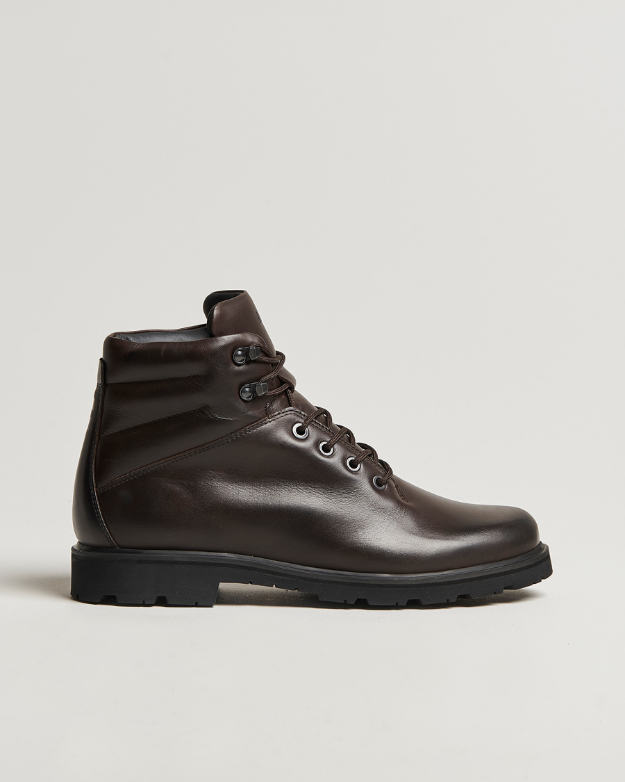 Homme | Bottes | UBR | Black Storm Leather Boot Dark Brown