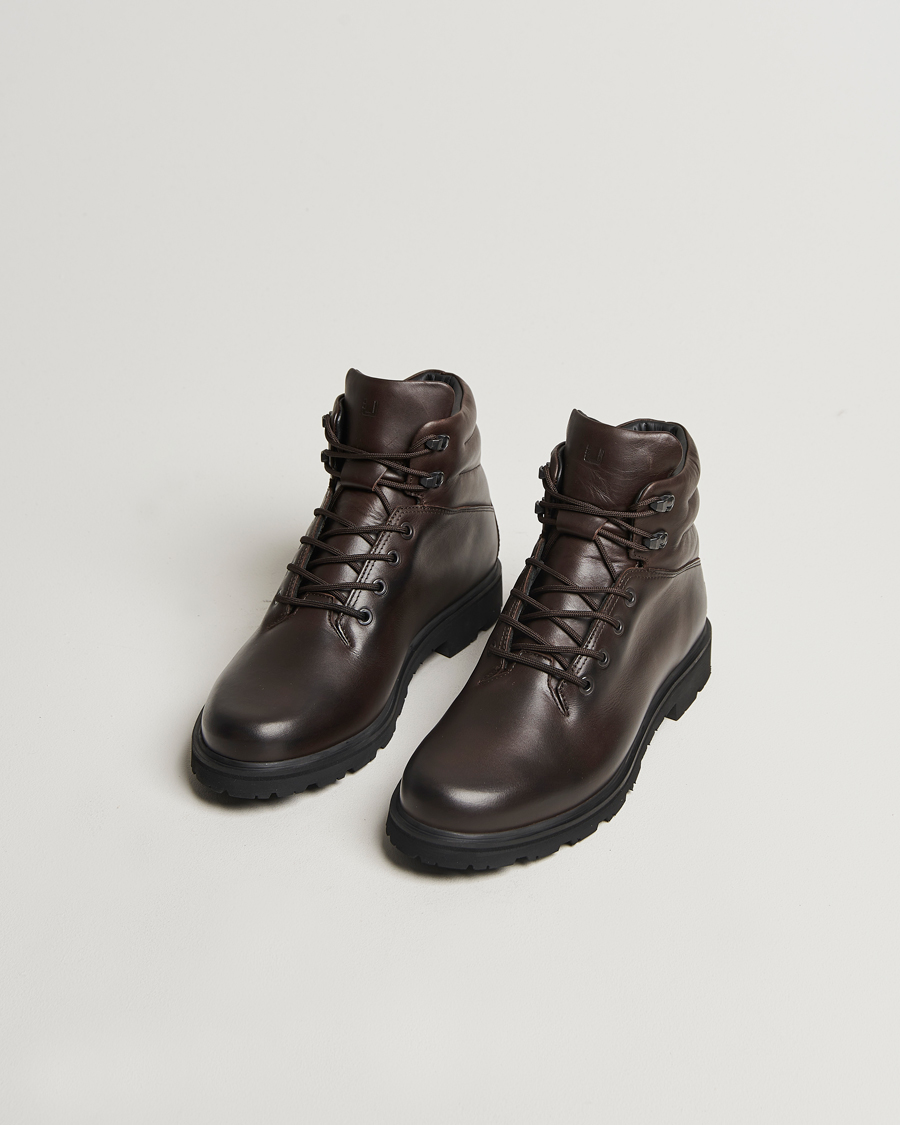 Homme | Bottes | UBR | Black Storm Leather Boot Dark Brown