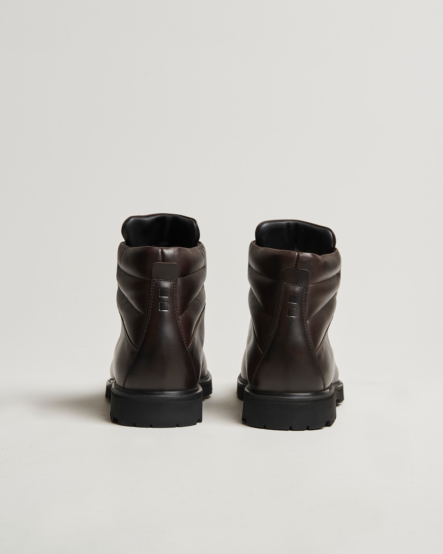 Homme | Bottes | UBR | Black Storm Leather Boot Dark Brown