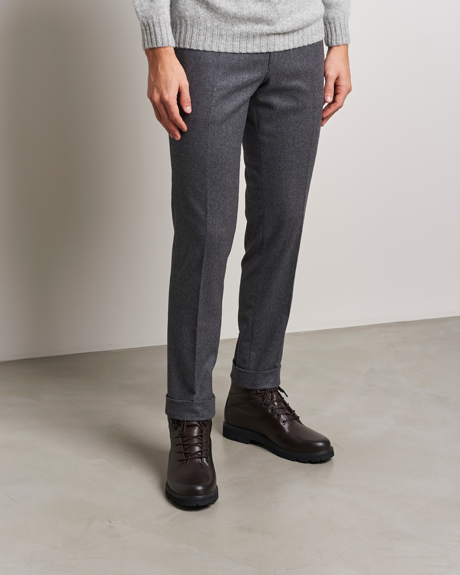 Homme | Bottes | UBR | Black Storm Leather Boot Dark Brown