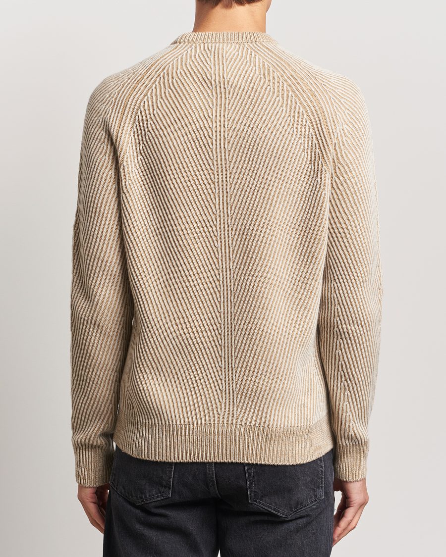 Homme | Pulls Et Tricots | Belstaff | Centenary Wool Rib Jumper Chalk