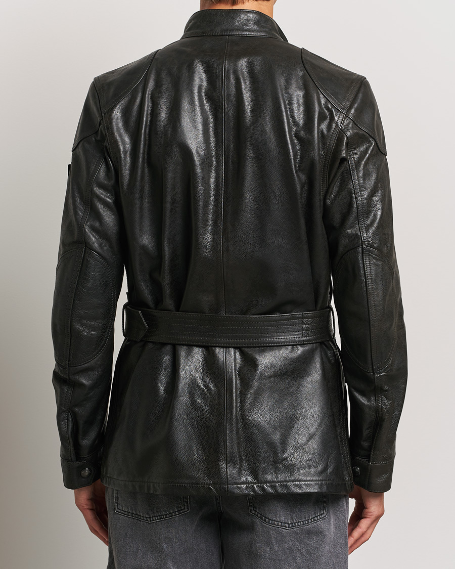 Homme | Manteaux Et Vestes | Belstaff | Trailmaster Panther Leather Jacket Black