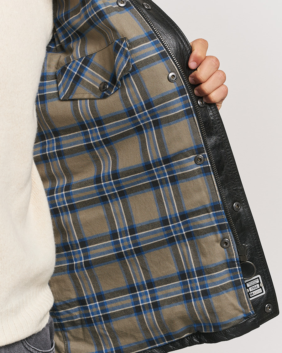 Homme | Manteaux Et Vestes | Belstaff | Trailmaster Panther Leather Jacket Black