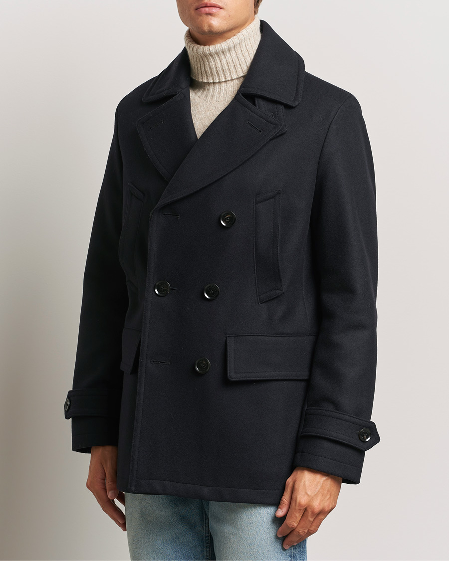 Homme | Manteaux Et Vestes | Belstaff | Milford Wool Peacoat Ink Blue