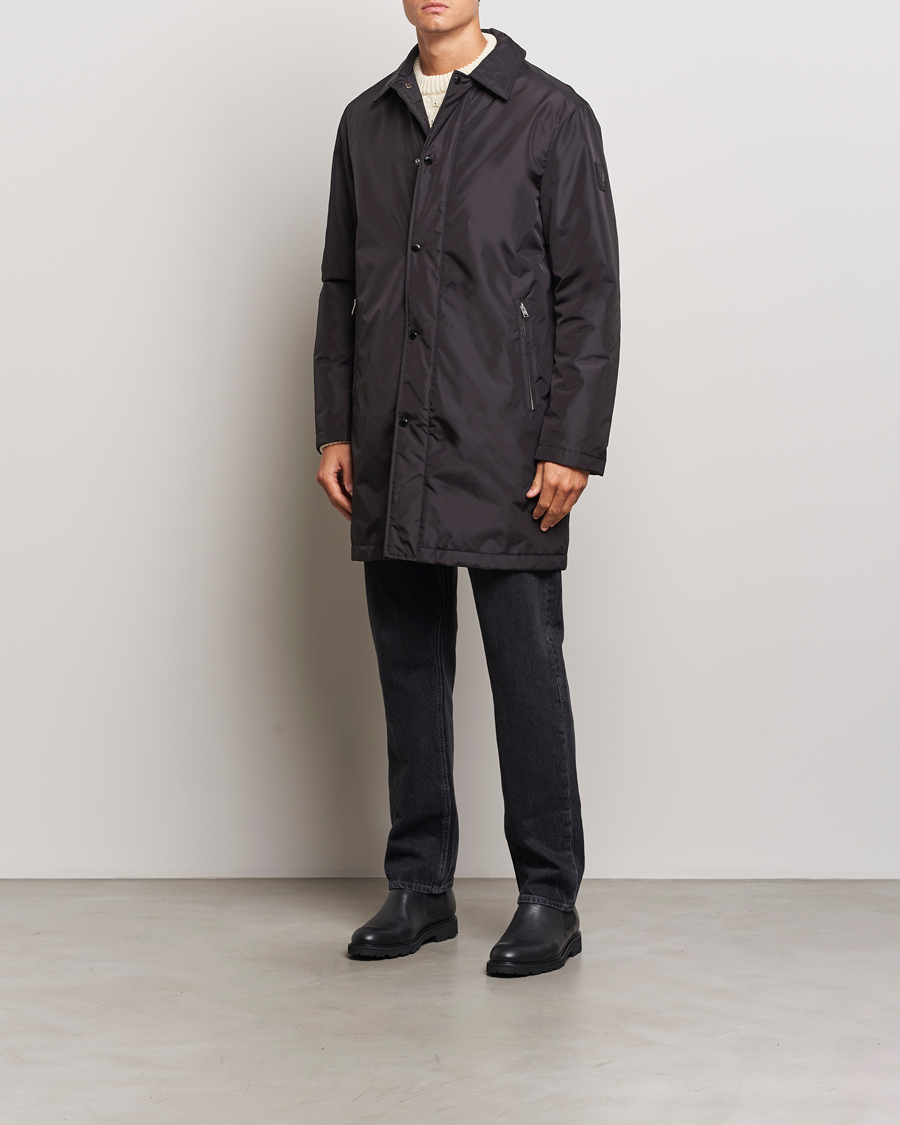 Homme | Manteaux Et Vestes | Belstaff | Drill Padded Nylon Coat Black