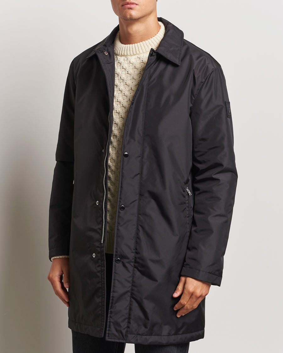 Homme | Manteaux Et Vestes | Belstaff | Drill Padded Nylon Coat Black