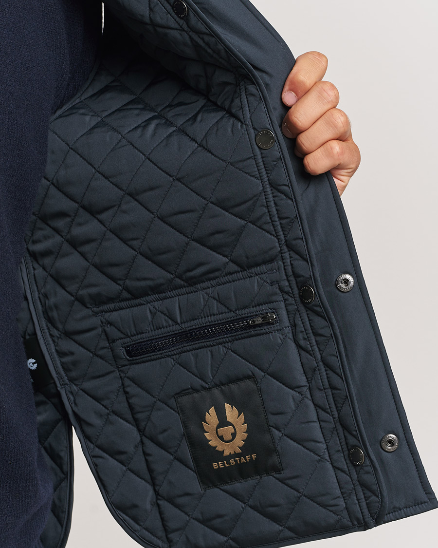 Homme | Manteaux Et Vestes | Belstaff | Icon Gilet Dark Navy