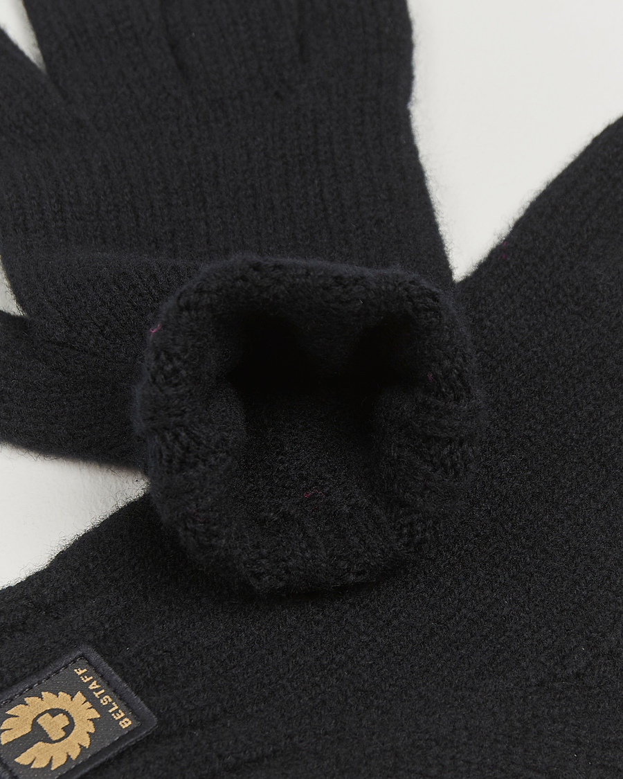 Homme | Belstaff Watch Wool Glove Black | Belstaff | Watch Wool Glove Black