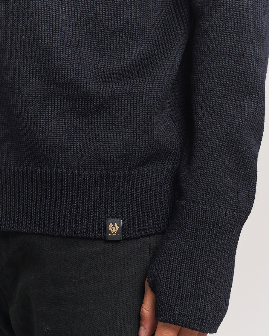 Homme | Pulls Et Tricots | Belstaff | Sternway Knitted Crewneck Dark Ink