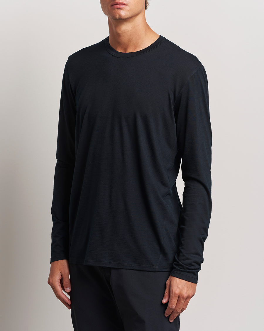 Homme | T-shirts | Arc'teryx Veilance | Frame Long Sleeve T-shirt Black