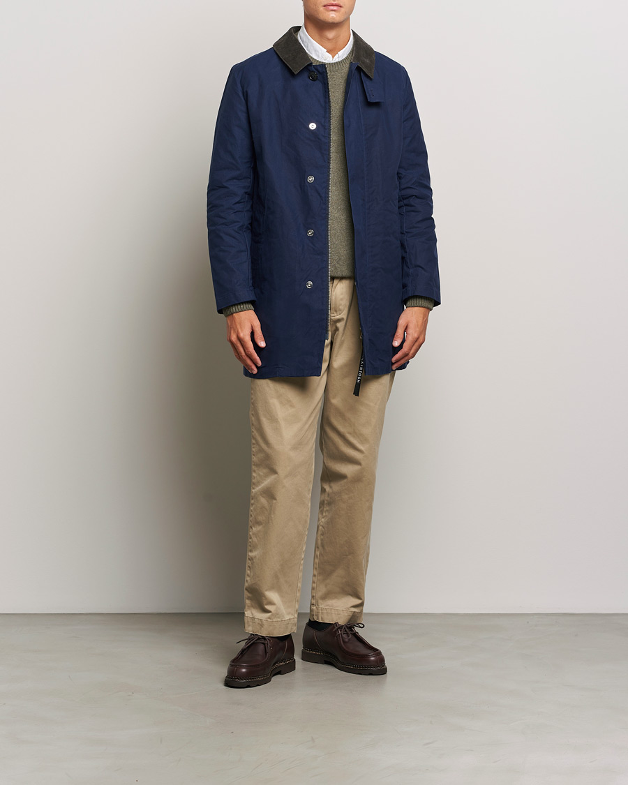 Homme | Manteaux Et Vestes | Mackintosh | Norfolk Coat Navy