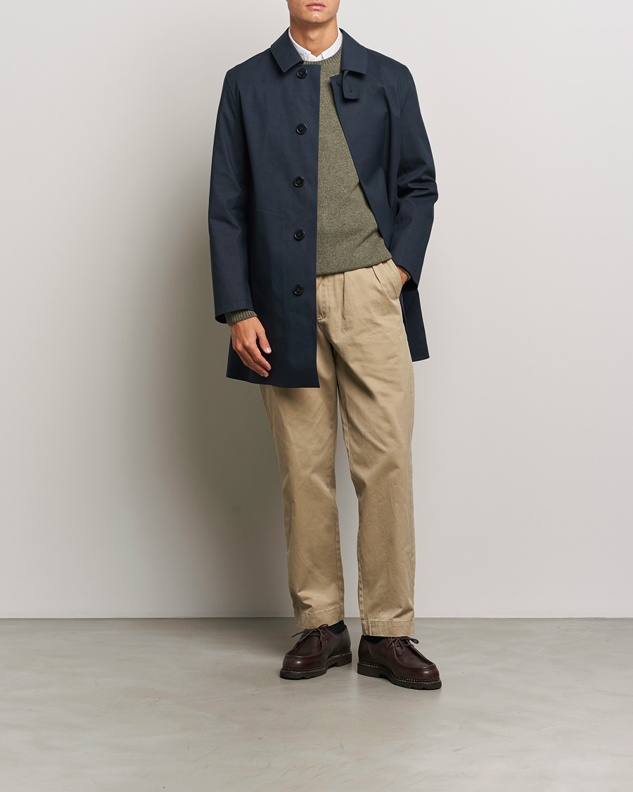 Homme | Manteaux Et Vestes | Mackintosh | Dunkeld Short Coat Navy