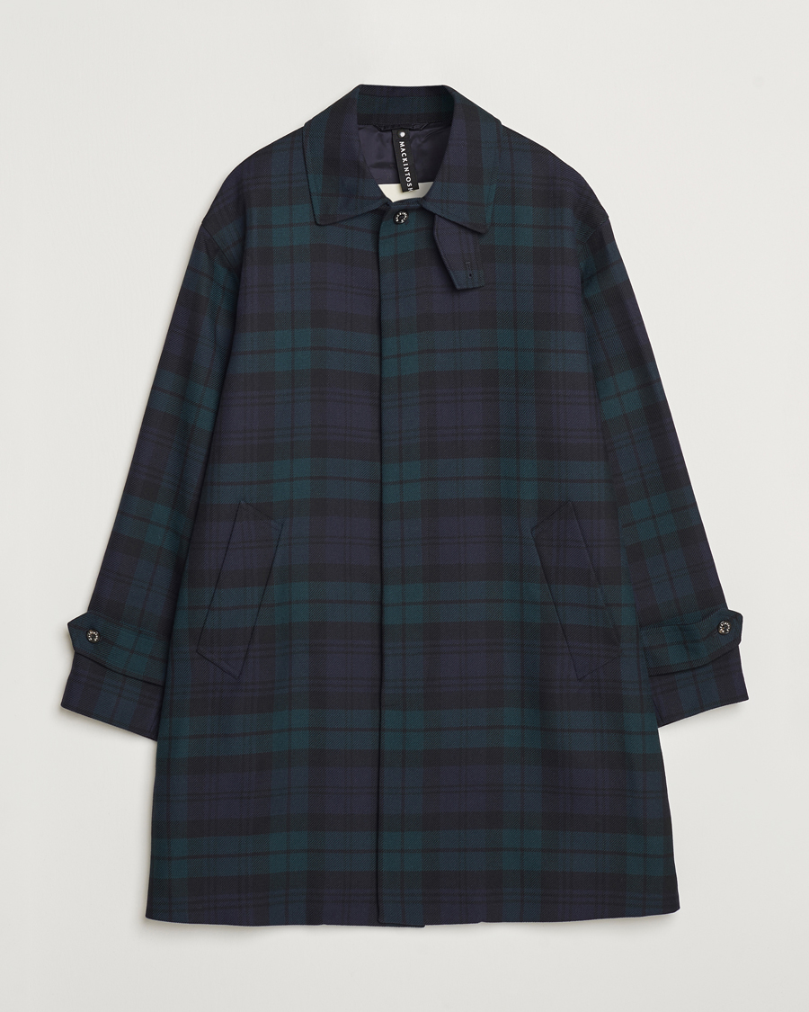 Homme | Manteaux Et Vestes | Mackintosh | Wool Soho Tartan Coat Blackwatch