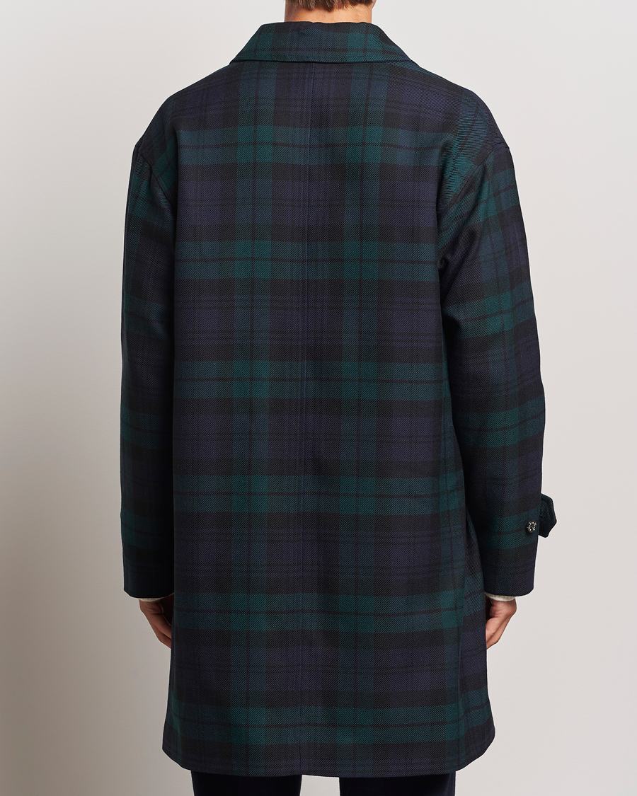 Homme | Manteaux Et Vestes | Mackintosh | Wool Soho Tartan Coat Blackwatch