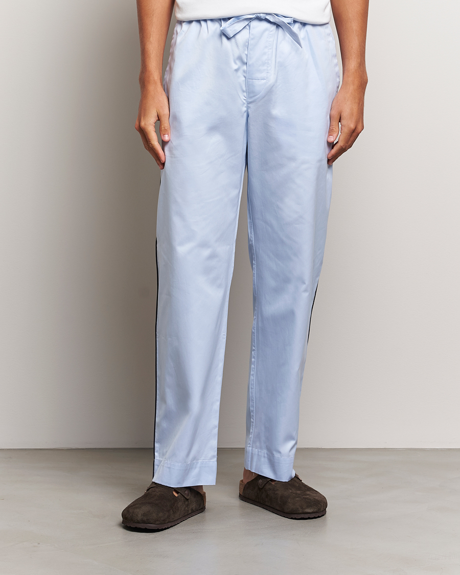 Homme | Tekla Sateen Pyjama Pants Bellhop Blue | Tekla | Sateen Pyjama Pants Bellhop Blue
