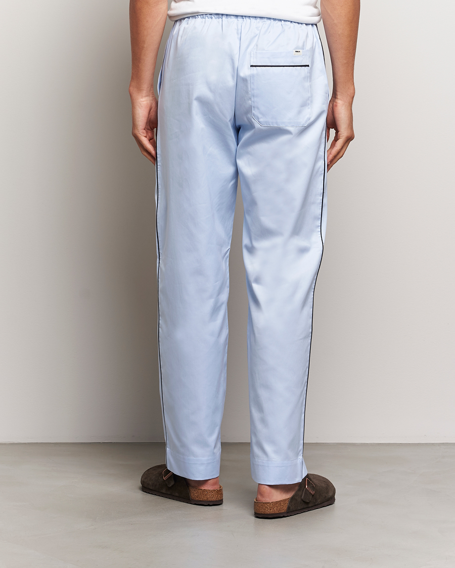 Homme | Tekla Sateen Pyjama Pants Bellhop Blue | Tekla | Sateen Pyjama Pants Bellhop Blue