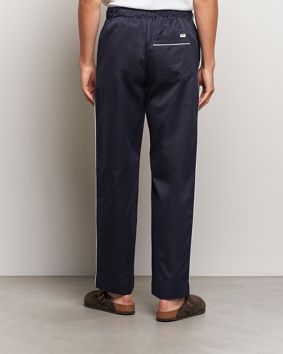 Homme | Peignoirs Et Pyjamas | Tekla | Sateen Pyjama Pants Chelsea Navy