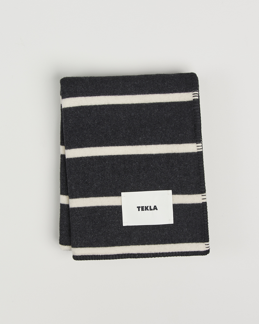 Homme | Tissus | Tekla | Lambswool Blanket Starling Stripes