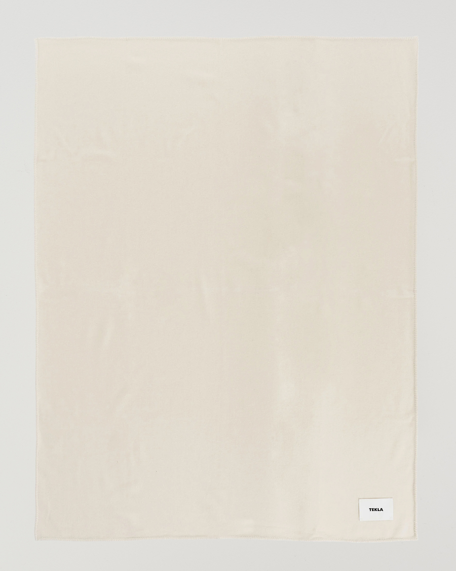 Homme | Tekla Lambswool Blanket Snow | Tekla | Lambswool Blanket Snow
