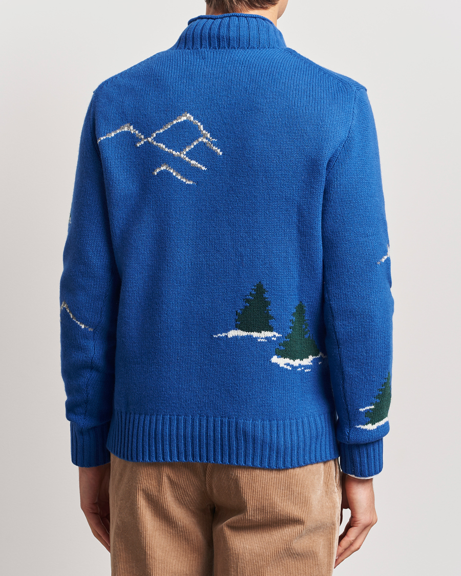 Homme | Pulls Et Tricots | Polo Ralph Lauren | Family Bear Knitted Polo Heritage Royal