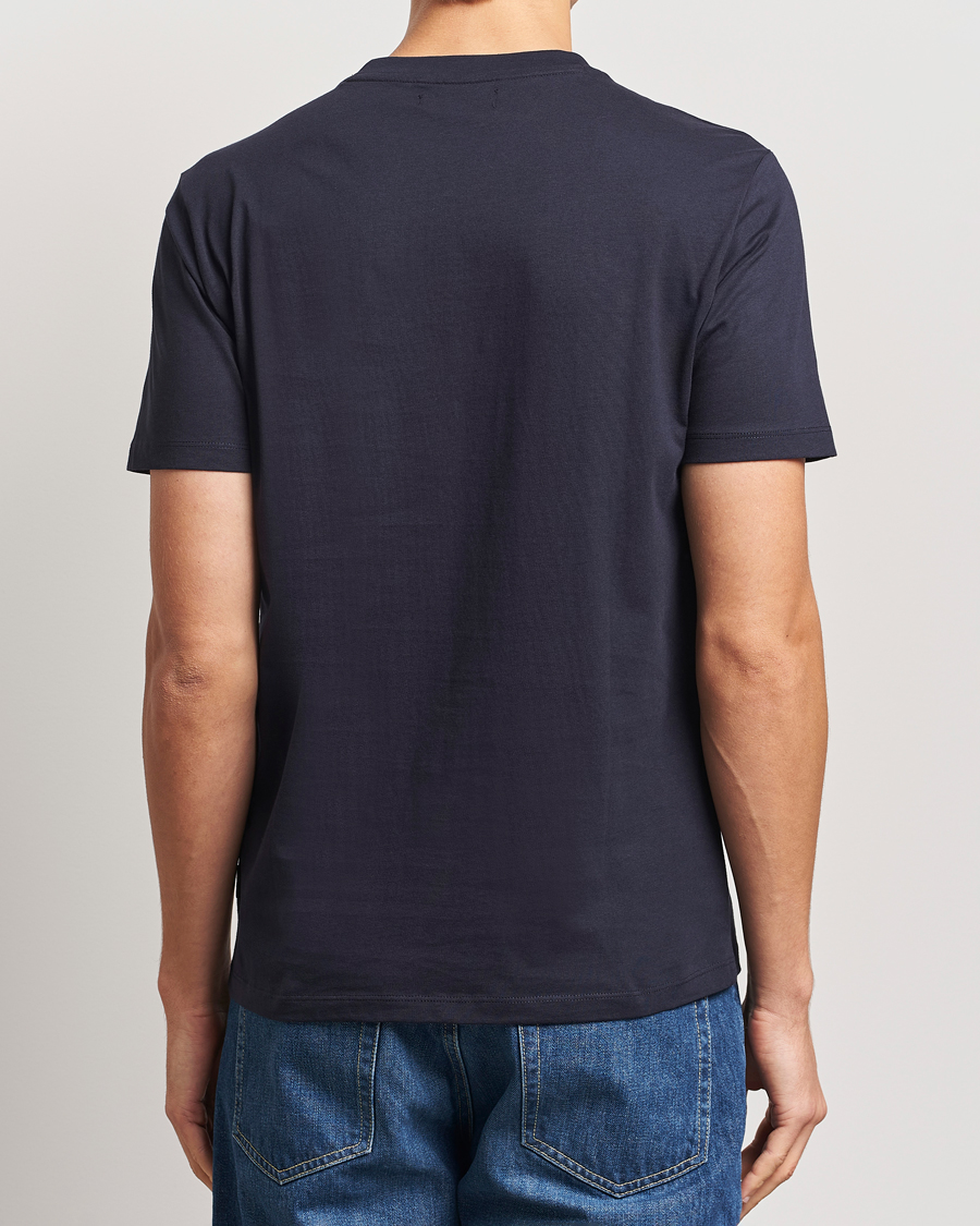 Homme | T-shirts | Replay | Tonal Logo Crew Neck T-Shirt Navy