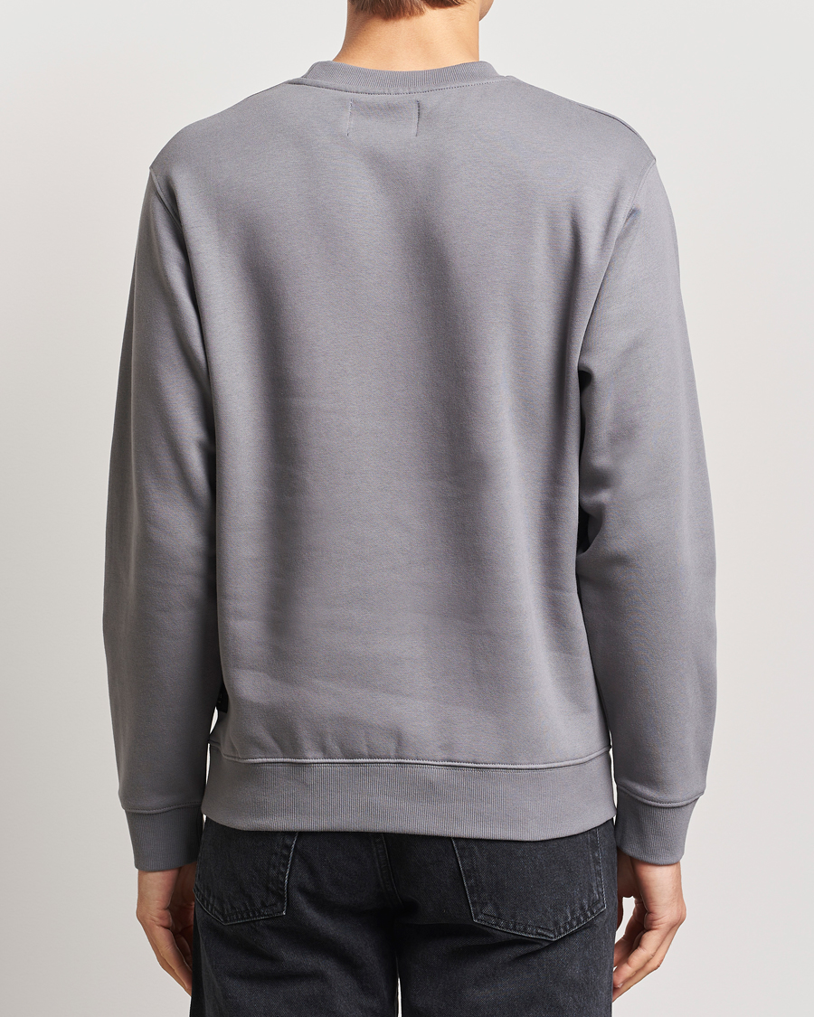 Homme | Pulls Et Tricots | Replay | Tonal Logo Crew Neck Sweatshirt Dark Grey