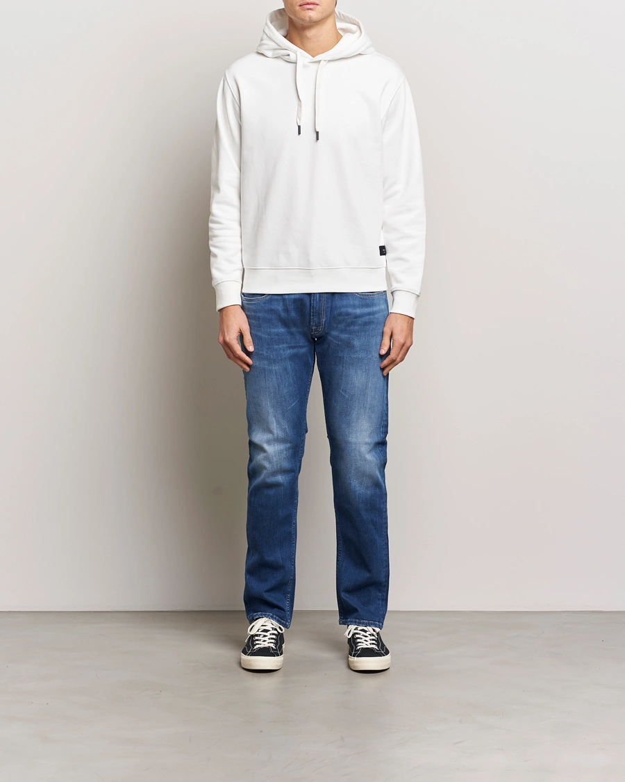 Homme | Pulls Et Tricots | Replay | Tonal Logo Hoodie Off White