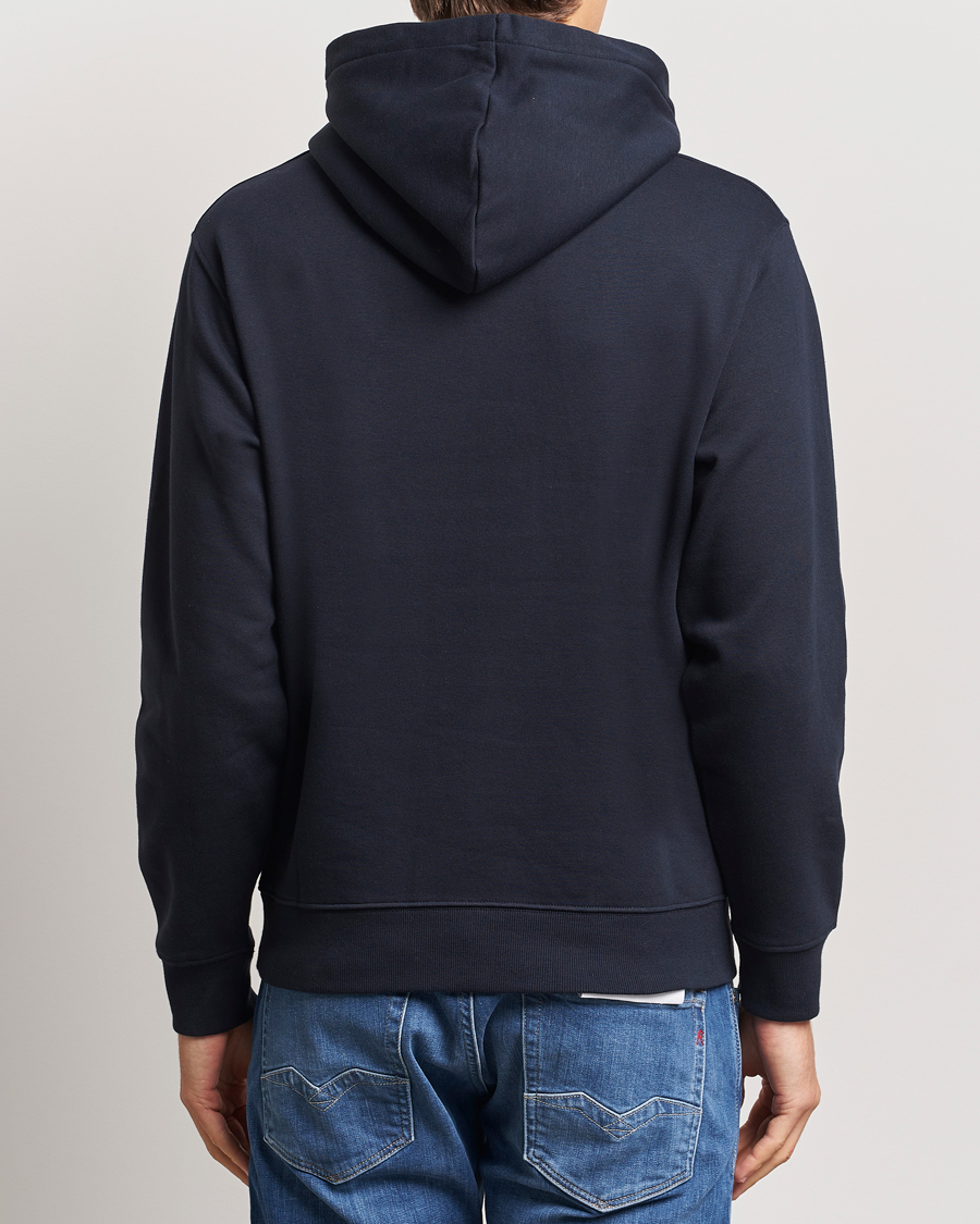 Homme | Pulls Et Tricots | Replay | Tonal Logo Hoodie Navy