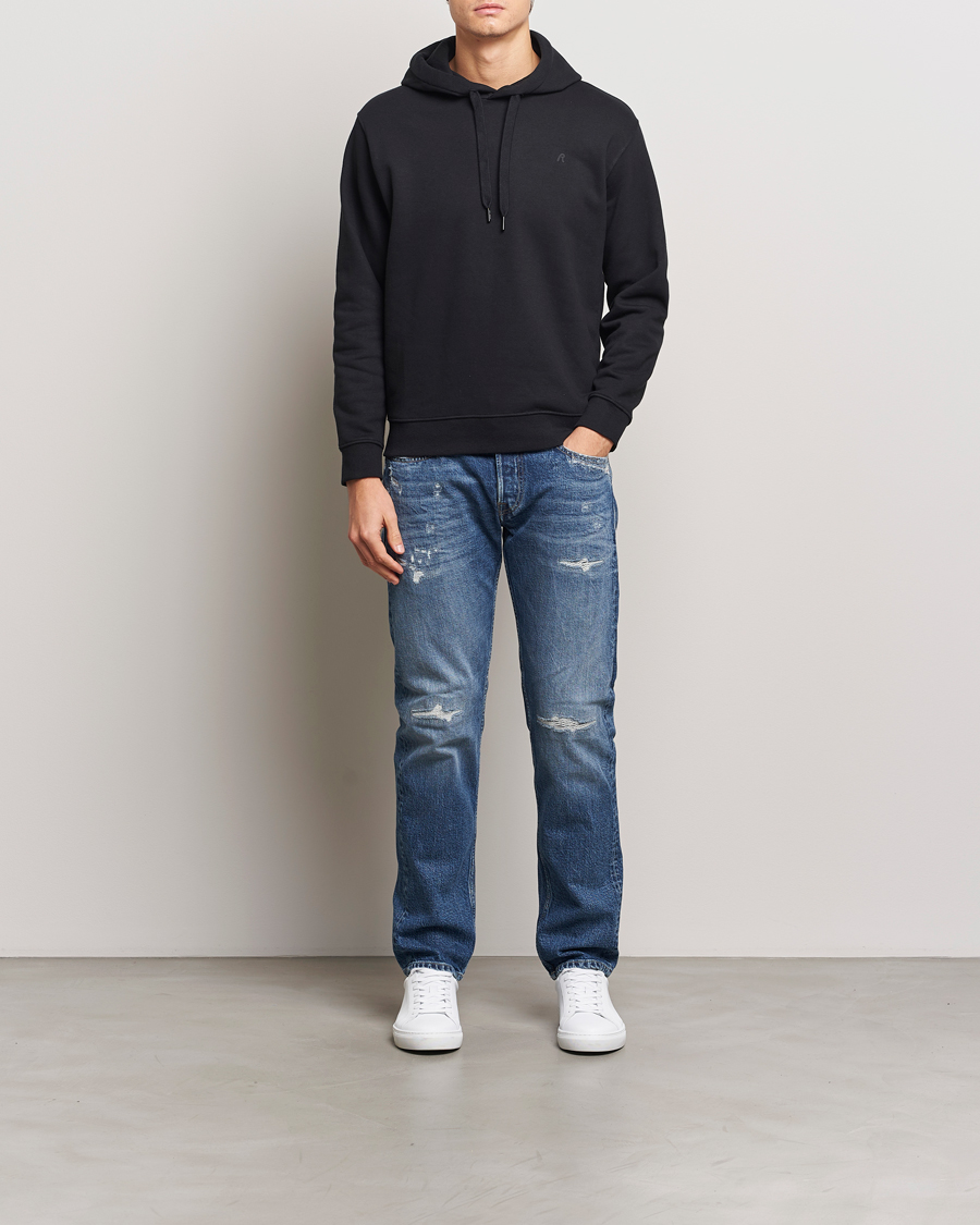 Homme | Pulls Et Tricots | Replay | Tonal Logo Hoodie Black