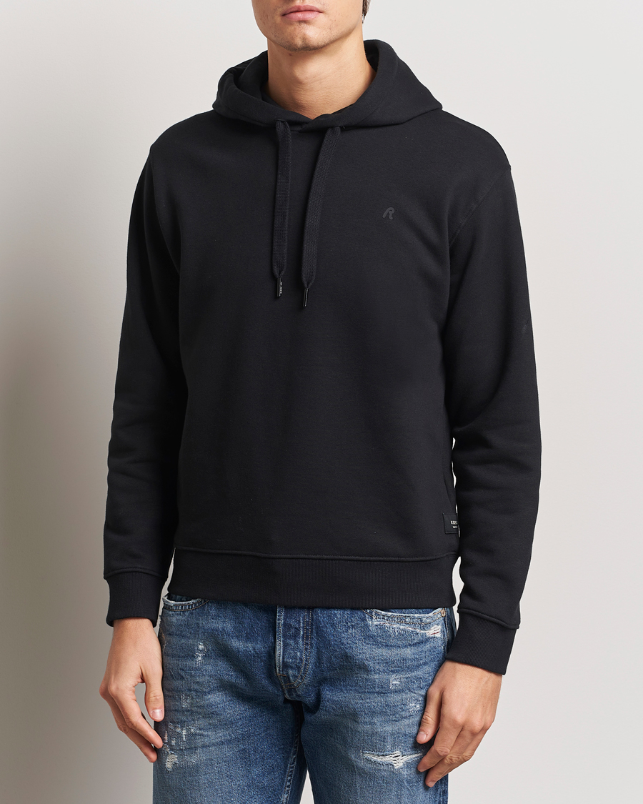 Homme | Pulls Et Tricots | Replay | Tonal Logo Hoodie Black