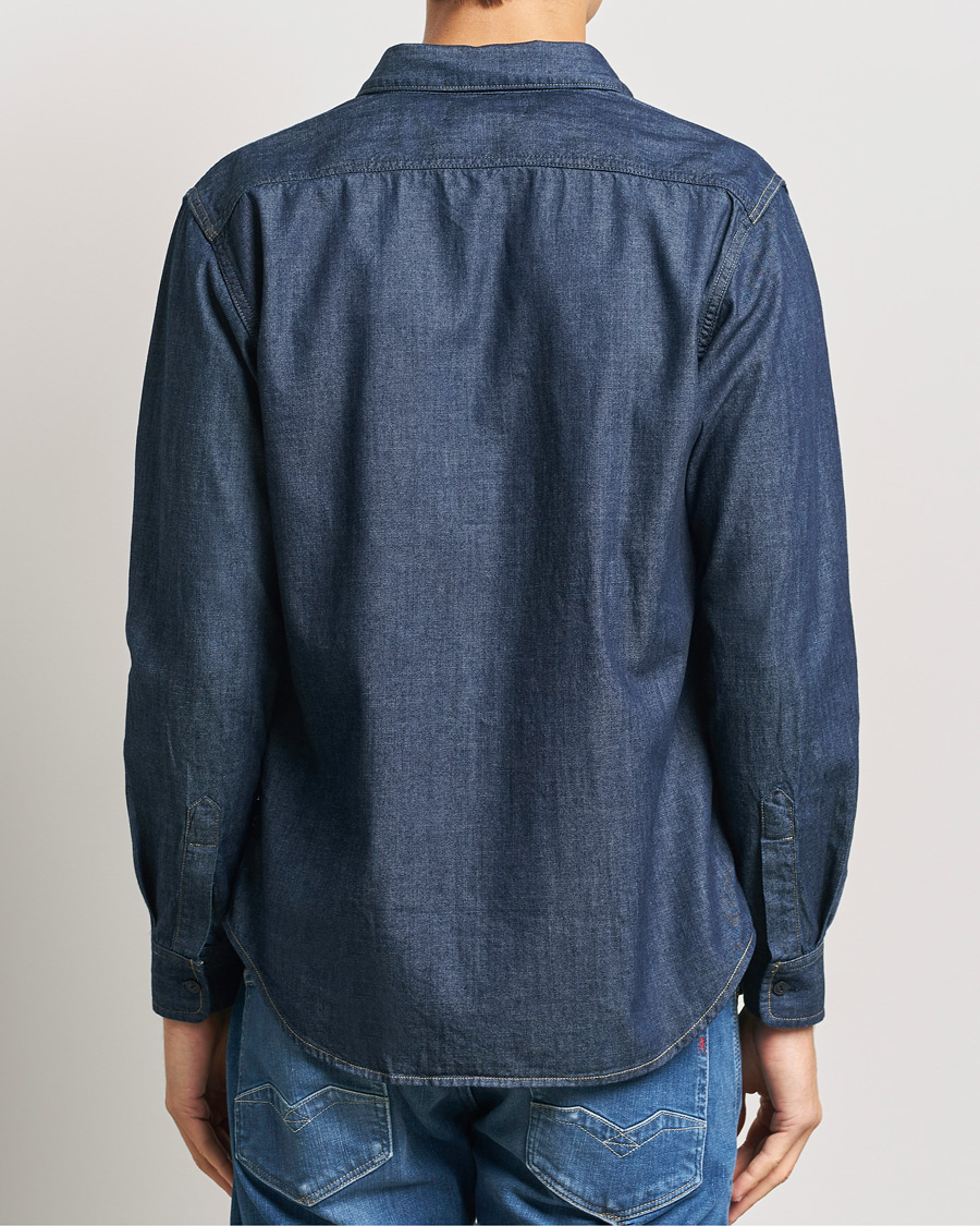 Homme | Chemises | Replay | Denim Shirt Dark Blue