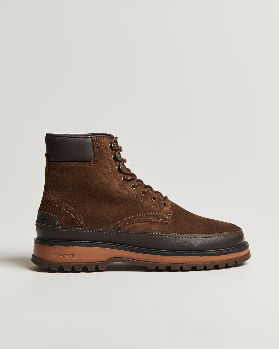 Homme | GANT Clefton Felt Lined Suede Boot Tobacco Brown | GANT | Clefton Felt Lined Suede Boot Tobacco Brown