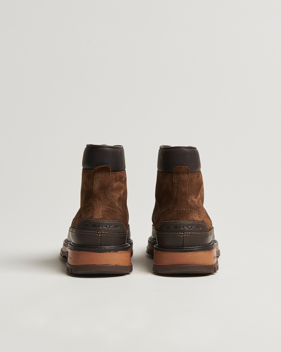 Homme | GANT Clefton Felt Lined Suede Boot Tobacco Brown | GANT | Clefton Felt Lined Suede Boot Tobacco Brown