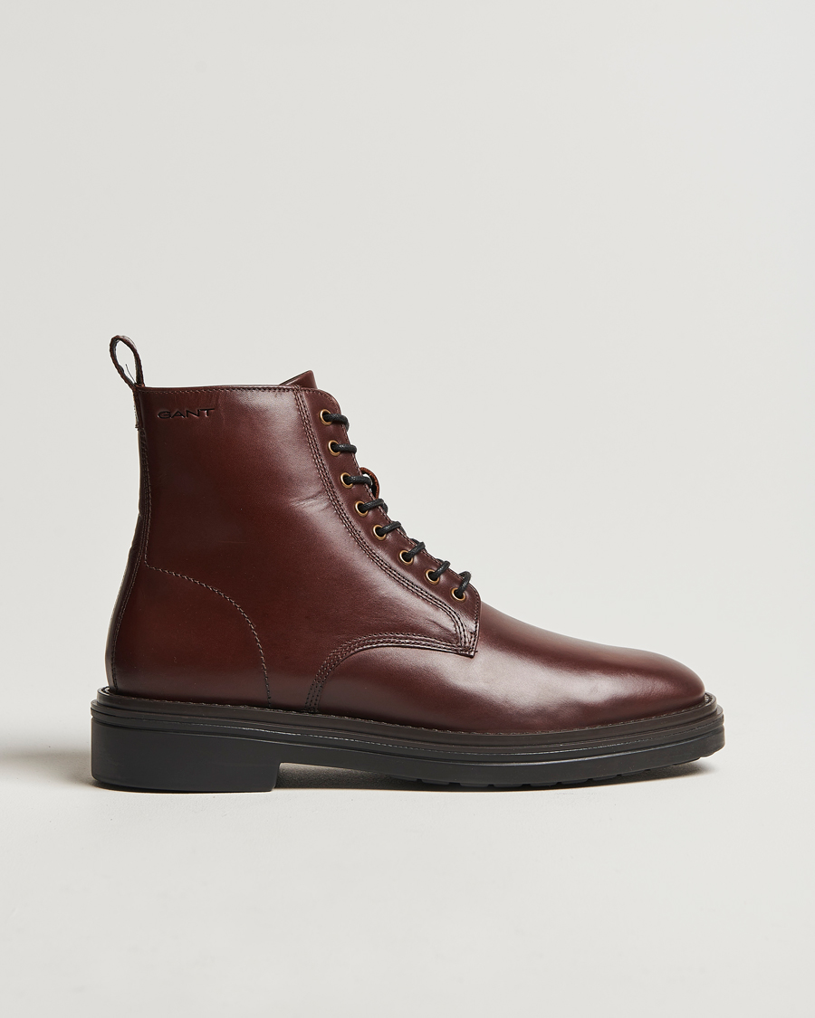 Homme | GANT Boggar Leather Boot Cognac | GANT | Boggar Leather Boot Cognac