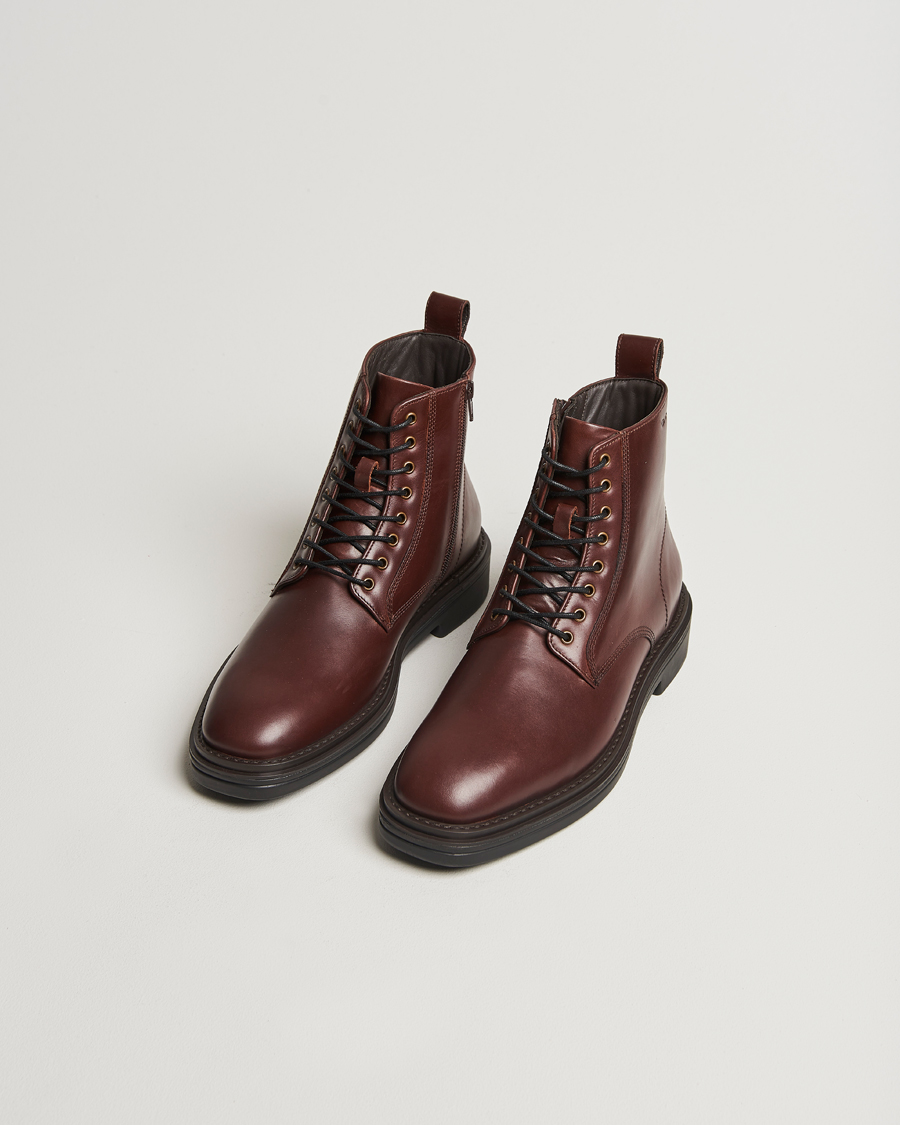 Homme | GANT Boggar Leather Boot Cognac | GANT | Boggar Leather Boot Cognac