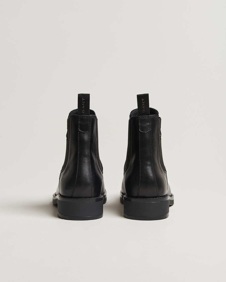 Homme | GANT Prepdale Leather Chelsea Boot Black | GANT | Prepdale Leather Chelsea Boot Black