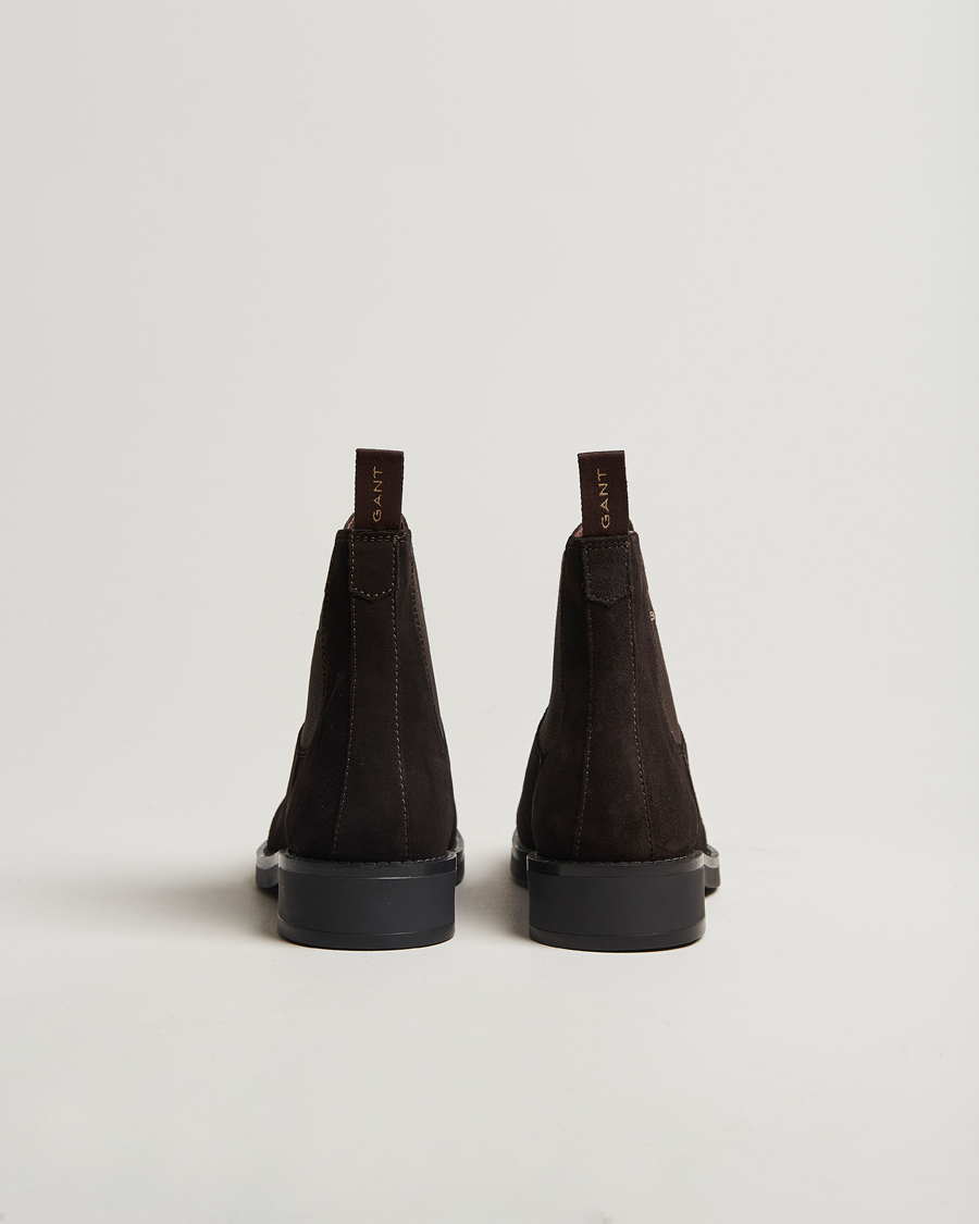 Homme | GANT Prepdale Suede Chelsea Boot Espresso Brown | GANT | Prepdale Suede Chelsea Boot Espresso Brown